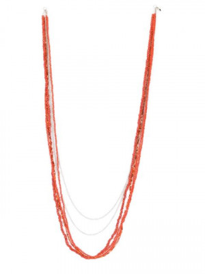 ToniQ Women Orange Necklace
