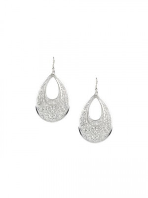 ToniQ Women Silver Earrings