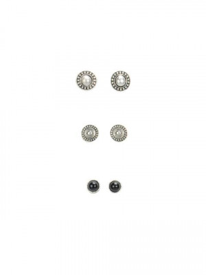 ToniQ Women Silver Earrings