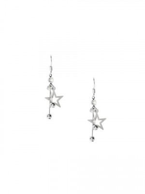 ToniQ Women Silver Earrings