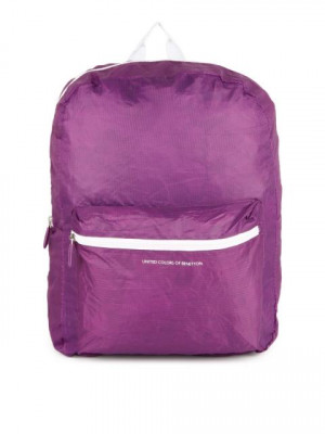 United Colors of Benetton Unisex Purple Backpack