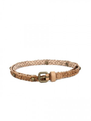 Wills Women Brown Braided Belt