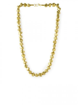 Pitaraa Golden Nugget Long Necklace