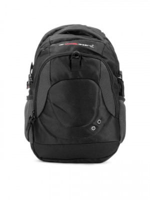 Vital Gear Unisex Techno Black Backpack
