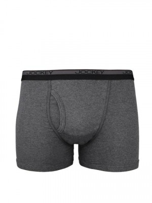 Jockey MODERN CLASSIC Men Charcoal Boxer 8009