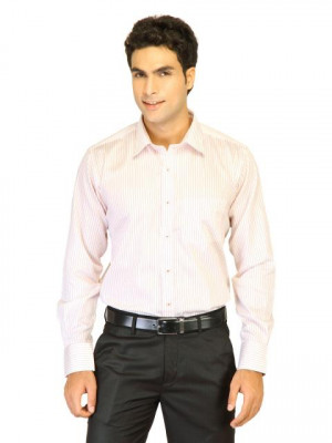 Genesis Men Red Stripe Shirt