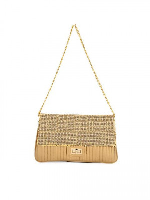 Rocia Women Gold Clutch