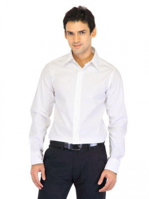 United Colors of Benetton Men Summer White Shirts