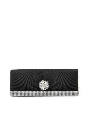 Lino Perros Women Classic Black Clutch