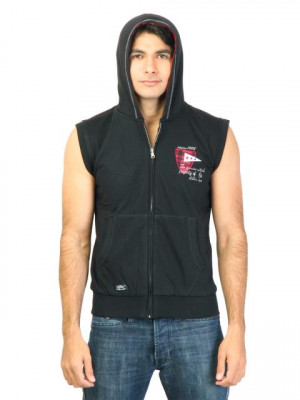 Status Quo Men Solid Black Sweatshirt