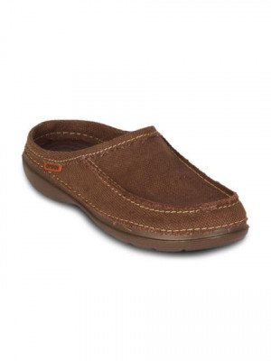 Crocs Men Santa Cruz Clog Espresso Brown Sandal