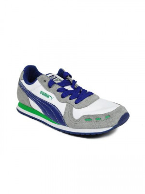 Puma Men Cabana Racer White Sports Shoes