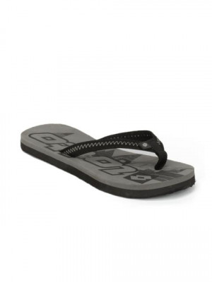 Lotto Men Grey Sport Line Flip Flops