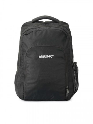 Wildcraft Unisex Black Backpack