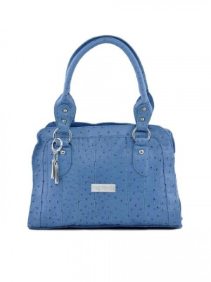 Lino Perros Women Polka Blue Handbag