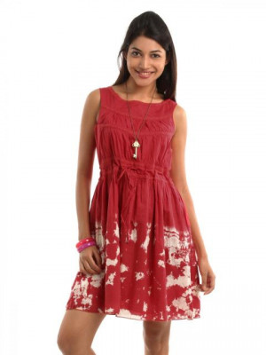 Remanika Women Red Dress