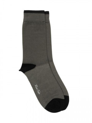 Reid & Taylor Men Grey Socks