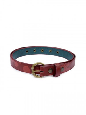 Baggit Women Flora Moly Red Belt