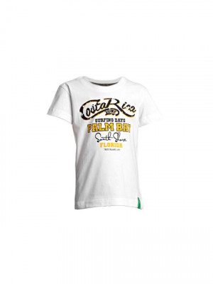 Gini and Jony Boys Printed White T-shirt
