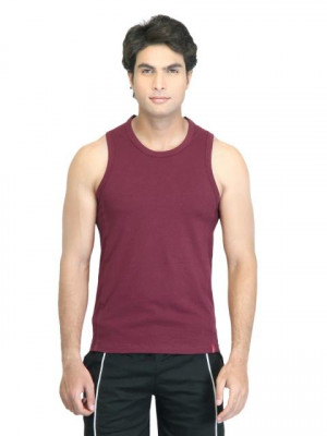 Levis Men Maroon Innerwear Vest