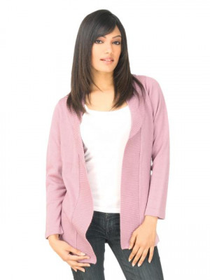 Jealous 21 Women Solid Pink Sweater