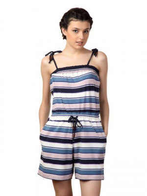 French Connection Women Blue Playsuit