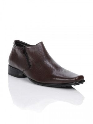 Homme Men Brown Semi Formal Shoes