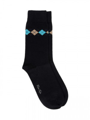 Reid & Taylor Men Navy Blue Socks