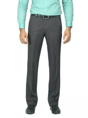 Indigo Nation Men Charcoal Trousers