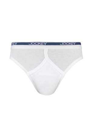 Jockey MC Men White Y Front Briefs 8003