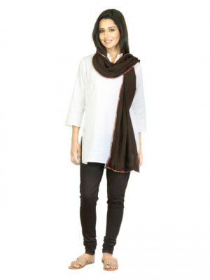 W Women Brown Dupatta
