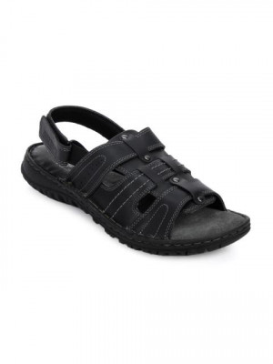Red Tape Men Casual Black Sandals