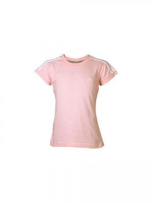 ADIDAS Kids Unisex YG 3S Core Ess Pink T-Shirt