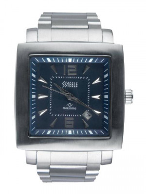 Maxima Ssteele Men Blue Watch