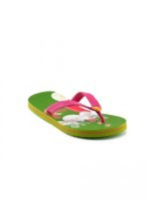 Warner Bros Kids Girls TW Love flops Green Slippers