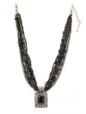 Adrika Women Black Necklace