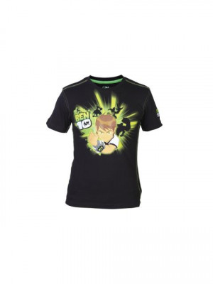 Ben 10 Boys Crew Black T-shirt
