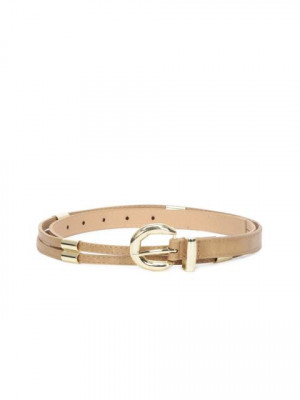 Lino Perros Women Camel Belt