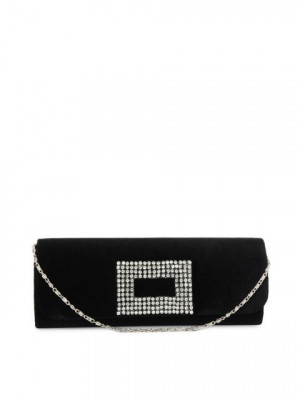 Rocia Women Black Clutch