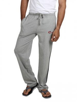 Chromozome Men Grey Melange Lounge Pants