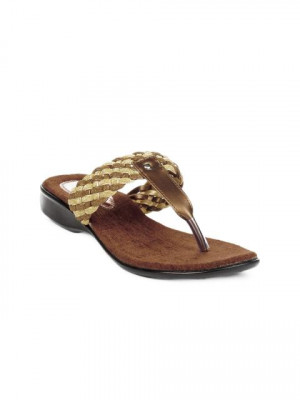 Portia Women Gold Flats