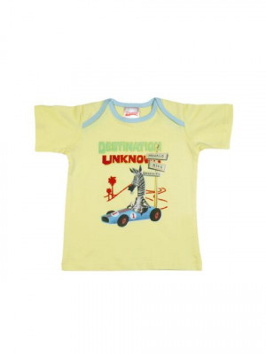Madagascar3 Infant Boys Lemon Yellow T-Shirt