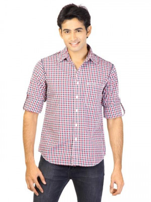 Lee Men Check Red Shirts