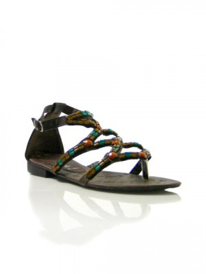 Catwalk Summer Brown Flats