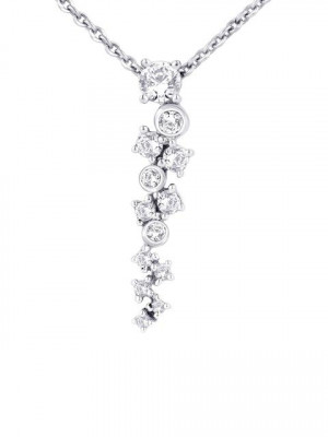 Lucera Women Silver Pendant with Chain