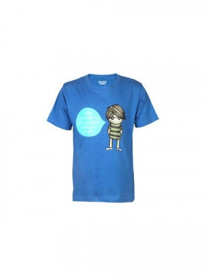Tantra Unisex Printed Blue Tshirts