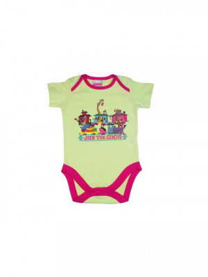 Madagascar3 Infant Boys Light Green Snapsuit Romper