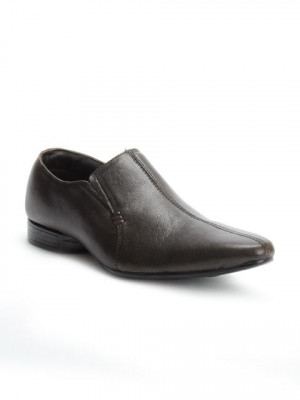 Franco Leone Men Brown Formal Shoes