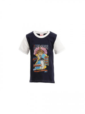 Madagascar3 Boys Navy Blue Printed T-Shirt