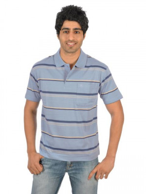 Classic Polo Men Ikon Blue Polo Tshirts